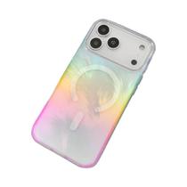 Capa Magnética Transparente Com Efeito De Pena Colorida Para iPhone 17 pro Max 17 Air, Resistente a Capa Magnética Transparente Com Efeito De Pena Colorida Para iPhone 17 pro Max 17 Air, Resistente a