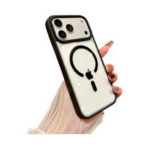 Capa Magnética Transparente De Alta Definição Para iPhone 17 pro Max Compatível Com Carregamento Sem Capa Magnética Transparente De Alta Definição Para iPhone 17 pro Max Compatível Com Carregamento Sem