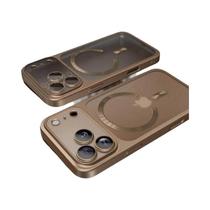 Capa Magnética Transparente Fosca Para Carregamento Sem Fio Para iPhone pro Max Air Plus, Capa - QIXTWO