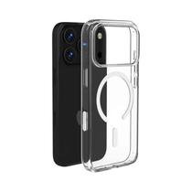 Capa Magnética Transparente Magsafe Para iPhone 17 pro Max, Resistente a Impactos E Com Carregamento
