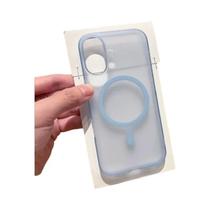 Capa Magnética Ultra Fina E Fosca Para iPhone 16E 16 15 14 13 12 11 pro XR X XS Max 8 7 Plus, Capa