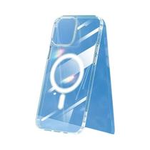 Capa Magnética Ultra Transparente para iPhone 15 Pro - Proteção de Lente e Resistente a Impactos