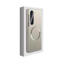 Capa Magnética Ultrafina Fosca Metálica Magsafe Para Samsung Galaxy Z Fold 7 6 5 4 Com Carregamento