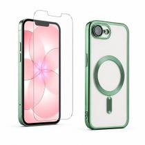 Capa Magnética Verde Para Iphone 17e+ Película Hydrogel - BJ Cambalhota