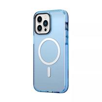 Capa Magsafe Armor Shield Azul Sierra para iPhone 14 Pro