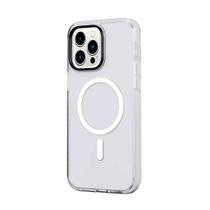 Capa Magsafe Armor Shield Branco para iPhone 14 Pro
