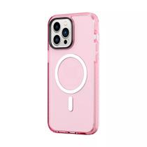 Capa Magsafe Armor Shield Rosa para iPhone 14 - Rock Space