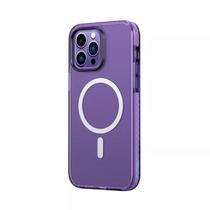 Capa Magsafe Armor Shield Roxa para iPhone 14 Pro