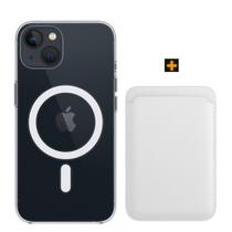 Capa Magsafe + Carteira Compatível iPhone 13 / 13 Pro / 13 Pro Max - Magnetic Wireless