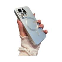 Capa MagSafe de Luxo para iPhone 16/15/14/13/12/11 - Carregamento Sem Fio