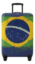 Capa Mala Viagem Protetora Suplex Resistente Brasil Bagagem Capa Mala Viagem Protetora Suplex Resistente Brasil Bagagem