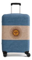 Capa Mala Viagem Protetora Tecido Suplex Bandeira Argentina