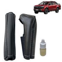 Capa Manopla Câmbio Automático E Capa Alavanca Freio De Mão S10 2012 Á 2025