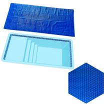 Capa Manta Lona Térmica Para Piscina Tortuga Splash Igui 9 X 3,5m Proteção Uv