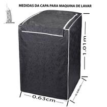 Capa Máquina De Lavar 10 11 12 Kg - Brastemp Electrolux Consul Colormaq Impermeável Capa Máquina De Lavar 10 11 12 Kg - Brastemp Electrolux Consul Colormaq Impermeável