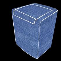 Capa Máquina de Lavar Abertura Superior Jeans - M Capa Máquina de Lavar Abertura Superior Jeans - M