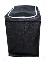 Capa Maquina De Lavar Com Zíper Brastemp Ge Colormaq Preto