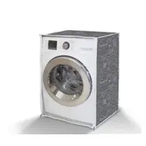 Capa Maquina de Lavar com Zíper Vida Pratika Proteção Total Electrolux Brastemp Consul 10kg 11kg 12kg 13kg 15kg