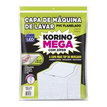 Capa Maquina De Lavar material sintético Mega Com Ziper GG - Plastleo