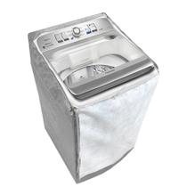 Capa Maquina De Lavar Panasonic 12kg 14kg 16kg Ziper Preta