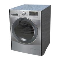 Capa Maquina Lava E Seca LG 11kg Wd11wp6(a) Abertura Frontal Ziper Grafite Capa Maquina Lava E Seca LG 11kg Wd11wp6(a) Abertura Frontal Ziper Grafite