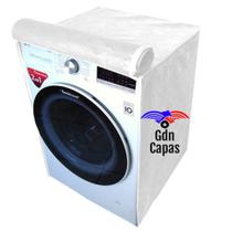 Capa Máquina Lava Seca LG 11kg Nova Frontal c/zíper