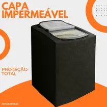 Capa Maquina Lavar Roupa material sintético Electrolux 12kg 13kg 14kg 15kg 16kg