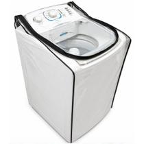 Capa Máquina Lavar Roupas Brastemp 12kg 13kg 15kg transparente