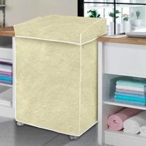 Capa Maquina Lavar Roupas Electrolux 12kg 13kg 15kg Bege Capa Maquina Lavar Roupas Electrolux 12kg 13kg 15kg Bege