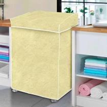 Capa Máquina Para Lavar Todos Tamanhos e Marcas Electrolux Brastemp Consul Colomarq 3 Cores Roupa Suja Duas Partes Capa Máquina Para Lavar Todos Tamanhos e Marcas Electrolux Brastemp Consul Colomarq 3 Cores Roupa Suja Duas Partes