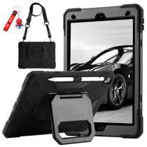Capa MARKILL à prova de choque com suporte de 360 para iPad 10.2 de 9ª, 8ª e 7ª geração