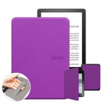 Capa material sintético c/ alça interna para Kindle 12 Gen 2024