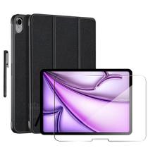 Capa material sintético + caneta para iPad Air 11 + película