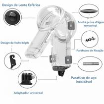 Capa Mergulho Invisível Insta360 X5 - Invisible Dive Case X5 Capa Mergulho Invisível Insta360 X5 - Invisible Dive Case X5