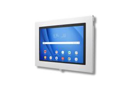 Capa metálica antifurto com fecho TabCare para Samsung Galaxy TAB A7 10.4 branca