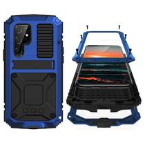 Capa Metálica Simicoo para Samsung S22 Ultra - Azul