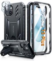 Capa Militar FNTCASE para iPhone 15 Plus 6,7" - Resistente e Durável