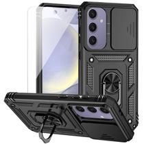 Capa militar M MAIKEZI para Samsung Galaxy S24 FE de camada dupla