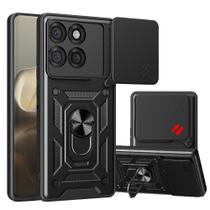 Capa Militar P/ Motorola Moto Edge 60 Fusion - Capinha Case Protetora Anti Impacto Queda Armadura Resistente