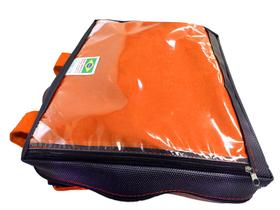 Capa Mochila Bag Motoboy 45 litros Impermeavel Reforçada Laranja Capa Mochila Bag Motoboy 45 litros Impermeavel Reforçada Laranja