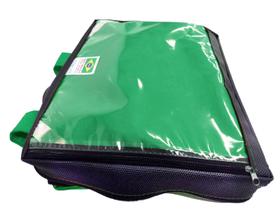 Capa Mochila Bag Motoboy 45 litros Impermeavel Reforçada Verde
