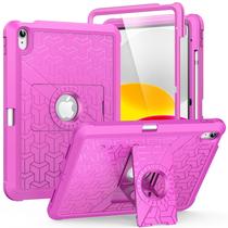 Capa MoKo iPad 11ª e 10ª geração 11/10,9" vermelha à prova de choque Capa MoKo iPad 11ª e 10ª geração 11/10,9" vermelha à prova de choque