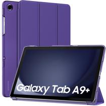 Capa MoKo para Galaxy Tab A9 Plus de 11 polegadas 2023 com suporte roxo