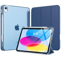 Capa MoKo para iPad de 11" A16 2025 e 10,9" de 10ª geração com porta-lápis