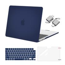 Capa MOSISO compatível com MacBook Air 13,6 polegadas azul marinho