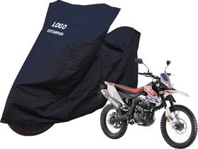 Capa Moto Aprilia RX Produzida Tecido Impermeável Repele Sol