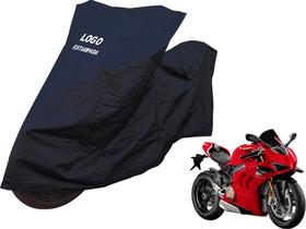 Capa Moto Esportiva Ducati Panigale V4 S Tecido Impermeável Capa Moto Esportiva Ducati Panigale V4 S Tecido Impermeável