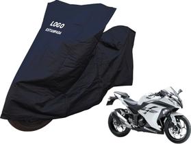 Capa Moto Esportiva Kawasaki Ninja 300 Tecido Impermeável