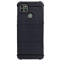Capa Moto G9 Power XT2097 6.78 Luxo PRETA Acabamento Perfeito - Cell In Power25