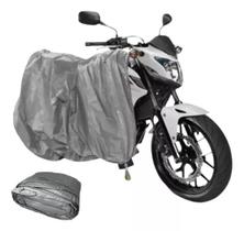 Capa Moto Impermeável P/ Cobrir Proteção Chuva Sol Forrada Térmica